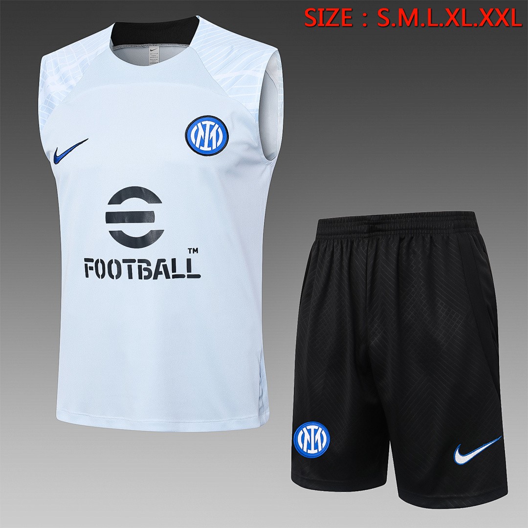JER-5820_1 Inter Milan 23/24 Light Blue Vest - 图片 1