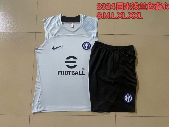 Inter Milan 23/24 Light Blue Vest - 图片 9