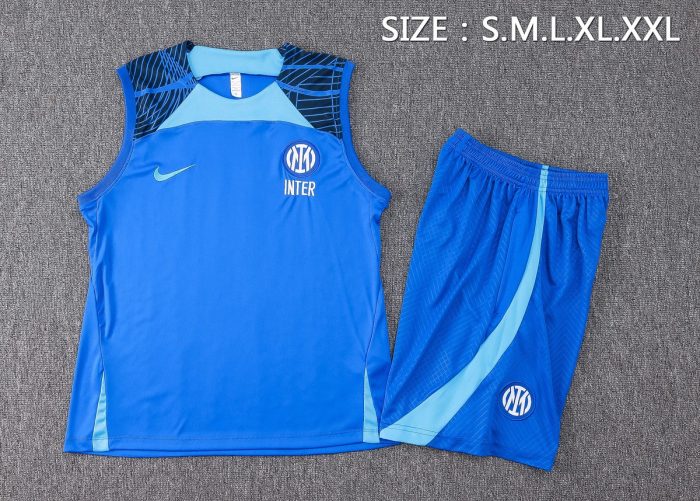 Inter Milan 23/24 Vest in Colorful Blue - 图片 2