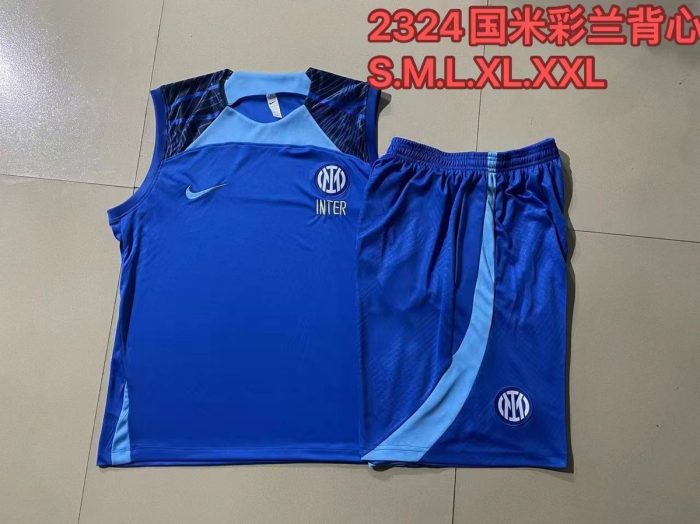 Inter Milan 23/24 Vest in Colorful Blue - 图片 9
