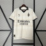 23/24 AC Milan Beige Fan Version - 图片 8