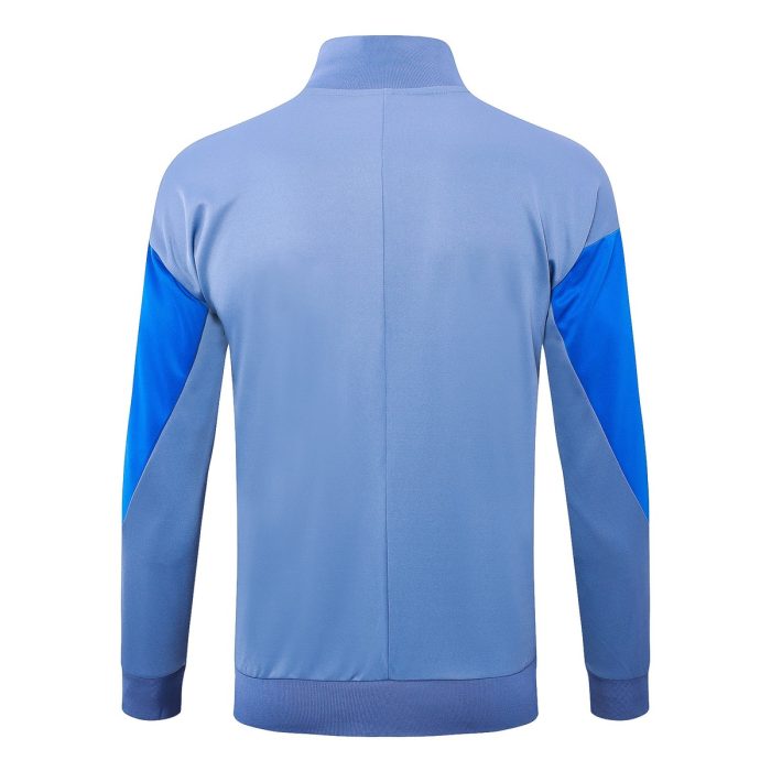 Inter Milan 24-25 Long Zipper Jacket Grey - 图片 7