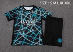 Inter Milan Black Starry Sky Splatter Short Sleeve Training Shirt - 图片 2