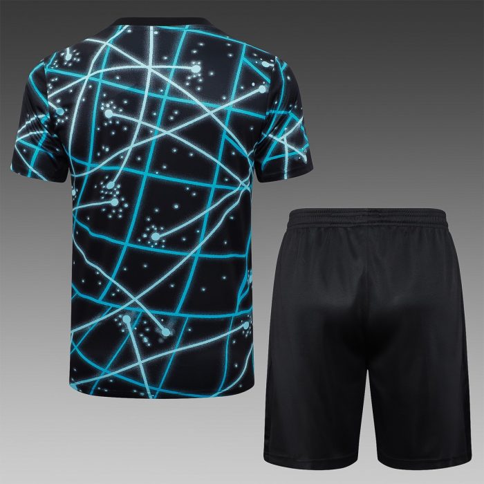 Inter Milan Black Starry Sky Splatter Short Sleeve Training Shirt - 图片 6