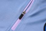 Inter Milan 24-25 Half-Zip Jacket Grey with Blue Accents - 图片 5