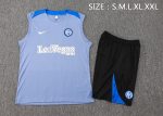 Inter Milan 24-25 Vest Grey with Blue Shoulder Trim - 图片 2