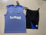 Inter Milan 24-25 Vest Grey with Blue Shoulder Trim - 图片 9