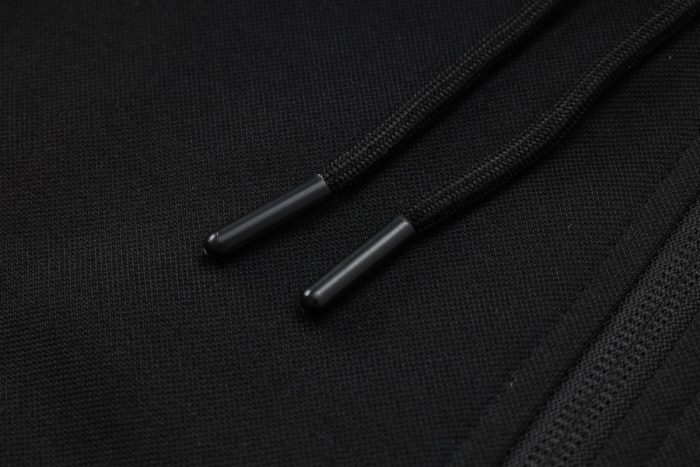 Inter Milan 24/25 Long Zip Hoodie Black - 图片 6