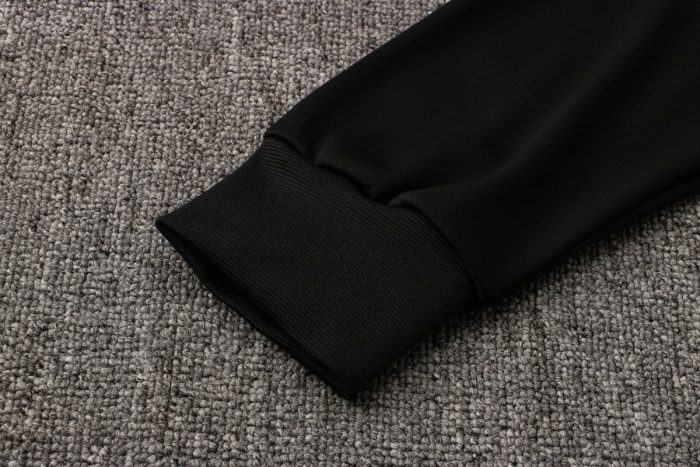 Inter Milan 21-22 Long Zip Jacket Black - 图片 5
