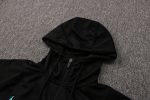 Inter Milan 21-22 Long Zip Jacket Black - 图片 8