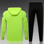 Inter Milan 21-22 Long Zip Jacket Fluorescent Green - 图片 8