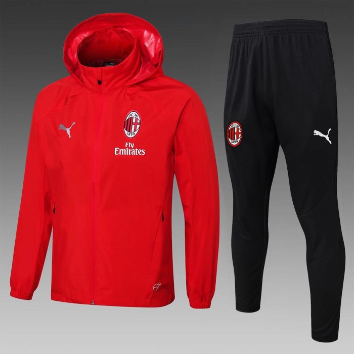 AC Milan Red Windbreaker - 图片 2