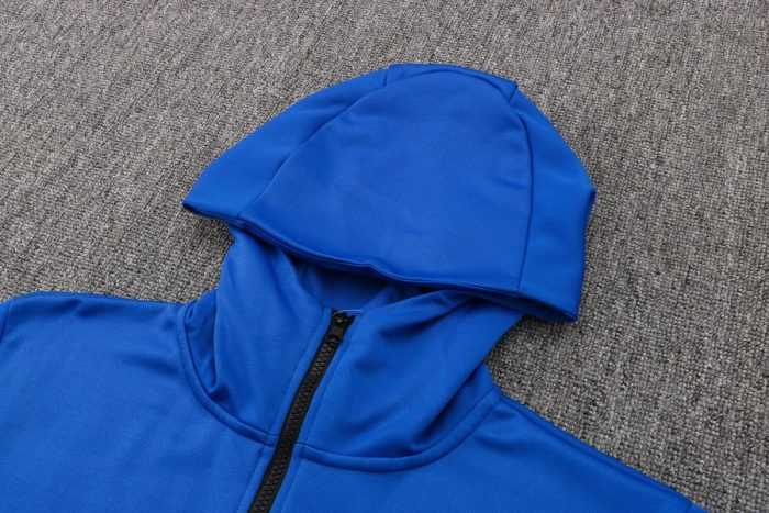 Inter Milan 22/23 Long Zip Jacket Colorful Blue - 图片 3