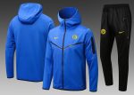 Inter Milan 22/23 Long Zip Jacket Colorful Blue - 图片 7