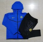 Inter Milan 22/23 Long Zip Jacket Colorful Blue - 图片 9