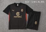 AC Milan 24-25 Black Short Sleeve Training Shirt - 图片 2