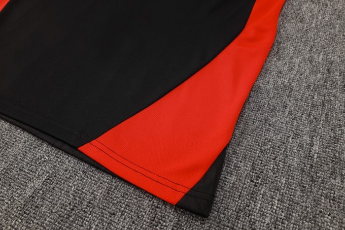 AC Milan 24-25 Black Short Sleeve Training Shirt - 图片 3