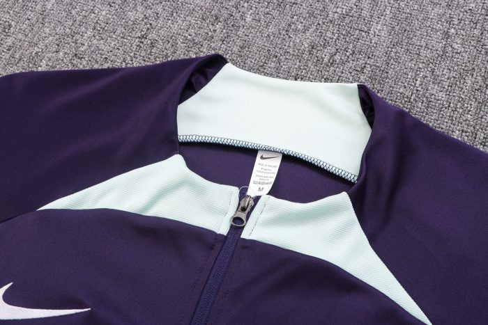 Inter Milan 22/23 Long Zip Jacket Light Purple - 图片 6
