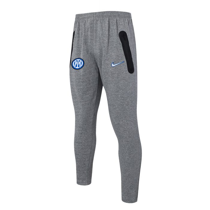 Inter Milan 24-25 Long Zip Jacket with Hood in Ash Gray - 图片 7