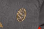 AC Milan 24-25 Grey Short Sleeve Training Shirt - 图片 8