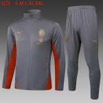 AC Milan 24-25 Long Zipper Jacket Grey