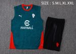 AC Milan Green Splatter Vest - 图片 2