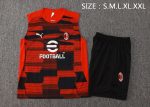 AC Milan 24-25 Vest Red Black Splatter - 图片 2