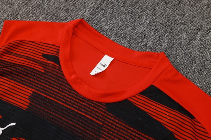 AC Milan 24-25 Vest Red Black Splatter - 图片 6