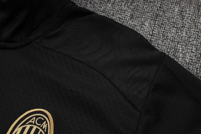 AC Milan 24-25 Black Long Zipper Jacket - 图片 6