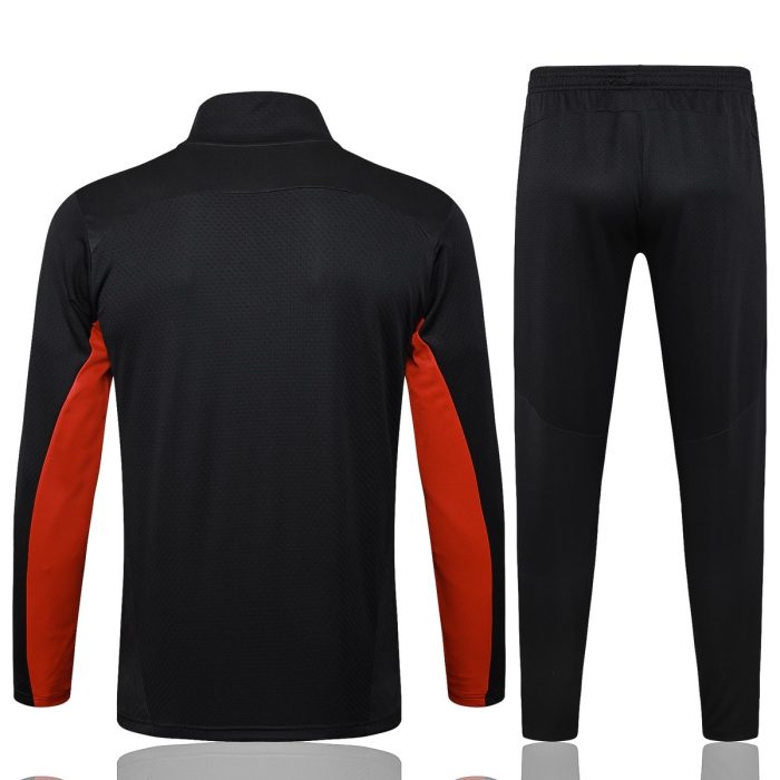 AC Milan 24-25 Black Long Zipper Jacket - 图片 7
