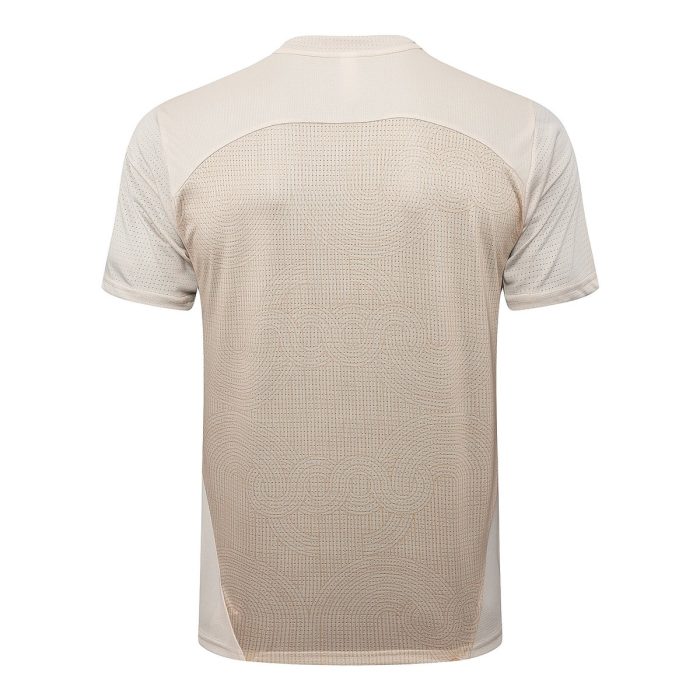 AC Milan 24-25 Short Sleeve Training T-Shirt Apricot - 图片 7