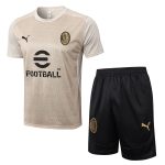AC Milan 24-25 Short Sleeve Training T-Shirt Apricot - 图片 8