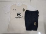 AC Milan 24-25 Short Sleeve Training T-Shirt Apricot - 图片 9
