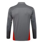 AC Milan 24-25 Half Zip Jacket Grey Player Version - 图片 3