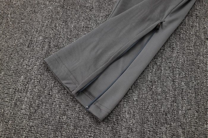 AC Milan 24-25 Half Zip Jacket Grey Player Version - 图片 5