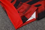 AC Milan 24-25 Red Ink Splatter Half-Zip Jacket (Player Version) - 图片 4