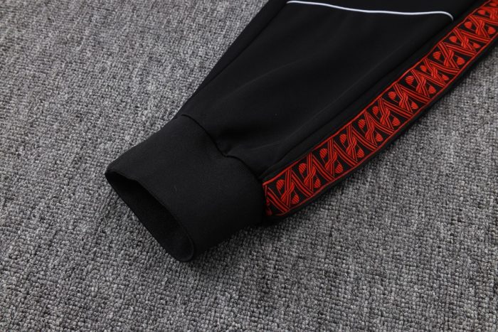 AC Milan Black Long Zipper Jacket - 图片 2