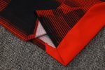 AC Milan 24-25 Short Sleeve Red Black Splatter Training T-Shirt - 图片 4