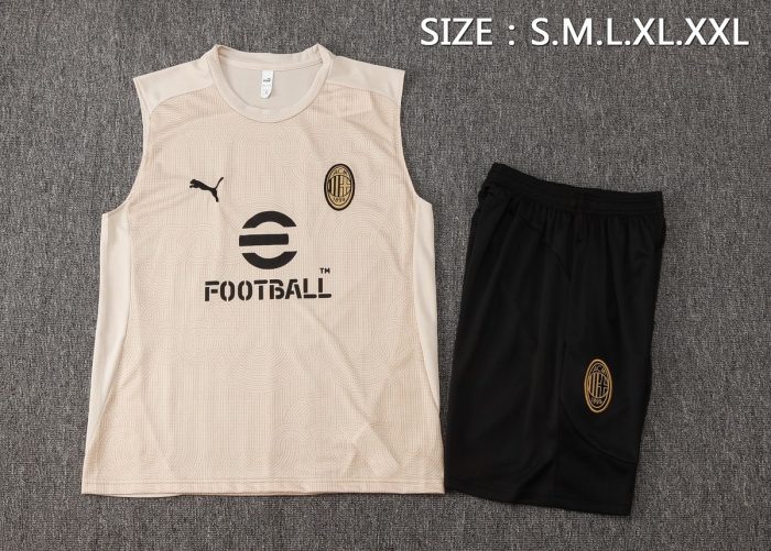 AC Milan 24-25 Vest Apricot - 图片 2