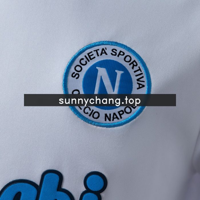 Napoli 1998/1999 Away Long-Sleeve Retro Jersey - 图片 8