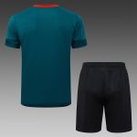 AC Milan Green Splatter Short Sleeve Training T-Shirt - 图片 6