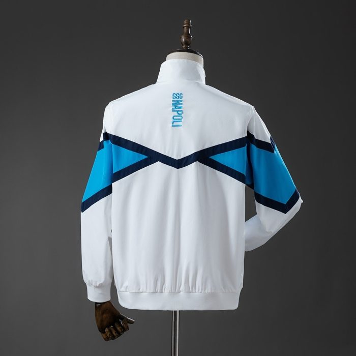 Napoli 25/26 Windbreaker - White - 图片 3