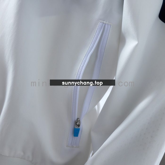 Napoli 25/26 Windbreaker - White - 图片 4