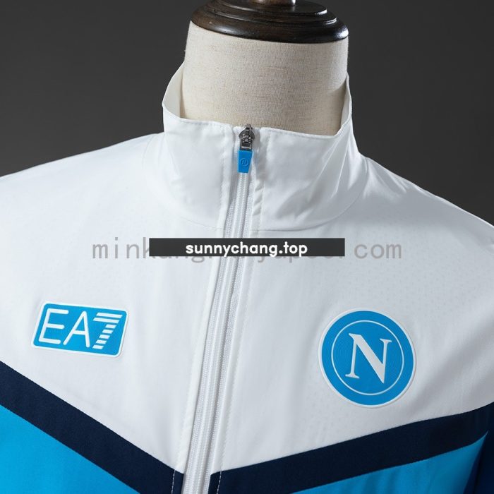 Napoli 25/26 Windbreaker - White - 图片 9