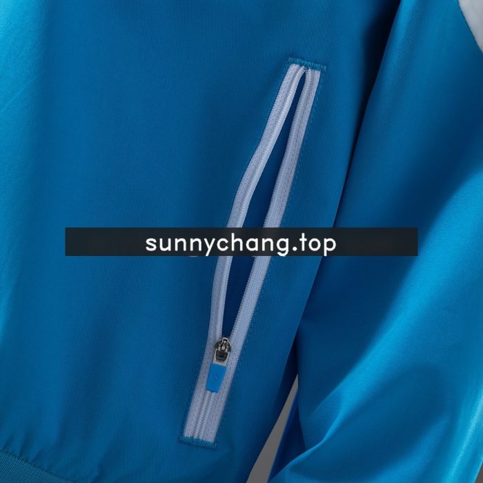Napoli 25/26 Windbreaker - Blue - 图片 4