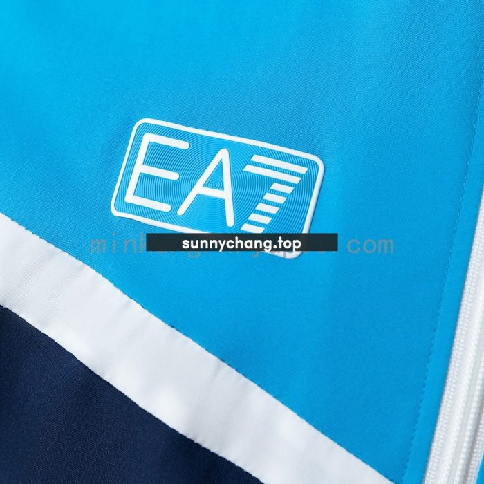 Napoli 25/26 Windbreaker - Blue - 图片 7