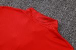 AC Milan 25/26 Half-Zip Red Spray Print - 图片 3