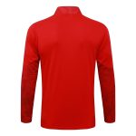 AC Milan 25/26 Half-Zip Red Spray Print - 图片 7
