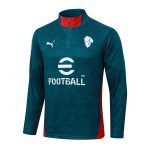 AC Milan Dark Green Splatter Half-Zip Jacket - 图片 8