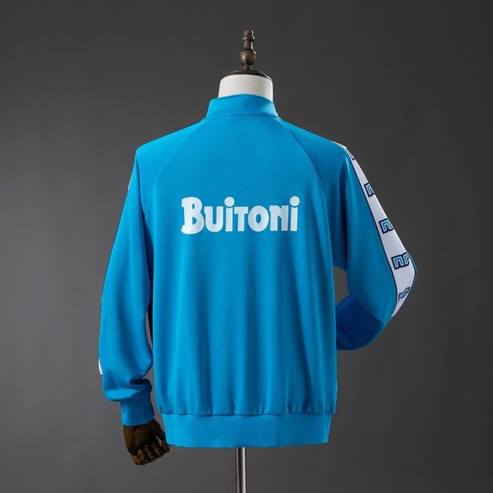 Napoli 87/88 Jacket - Blue - 图片 3